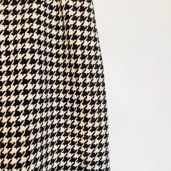 Vintage houndstooth pencil skirt - Picture 7 of 8